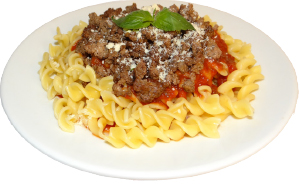 pasta meat sauce